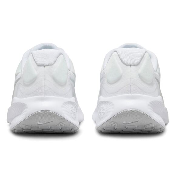 NWT Nike Revolution Running Shoes White Pure Platinum size men7 Women 8 - Picture 4 of 7